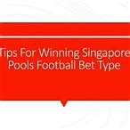 singapore football bet